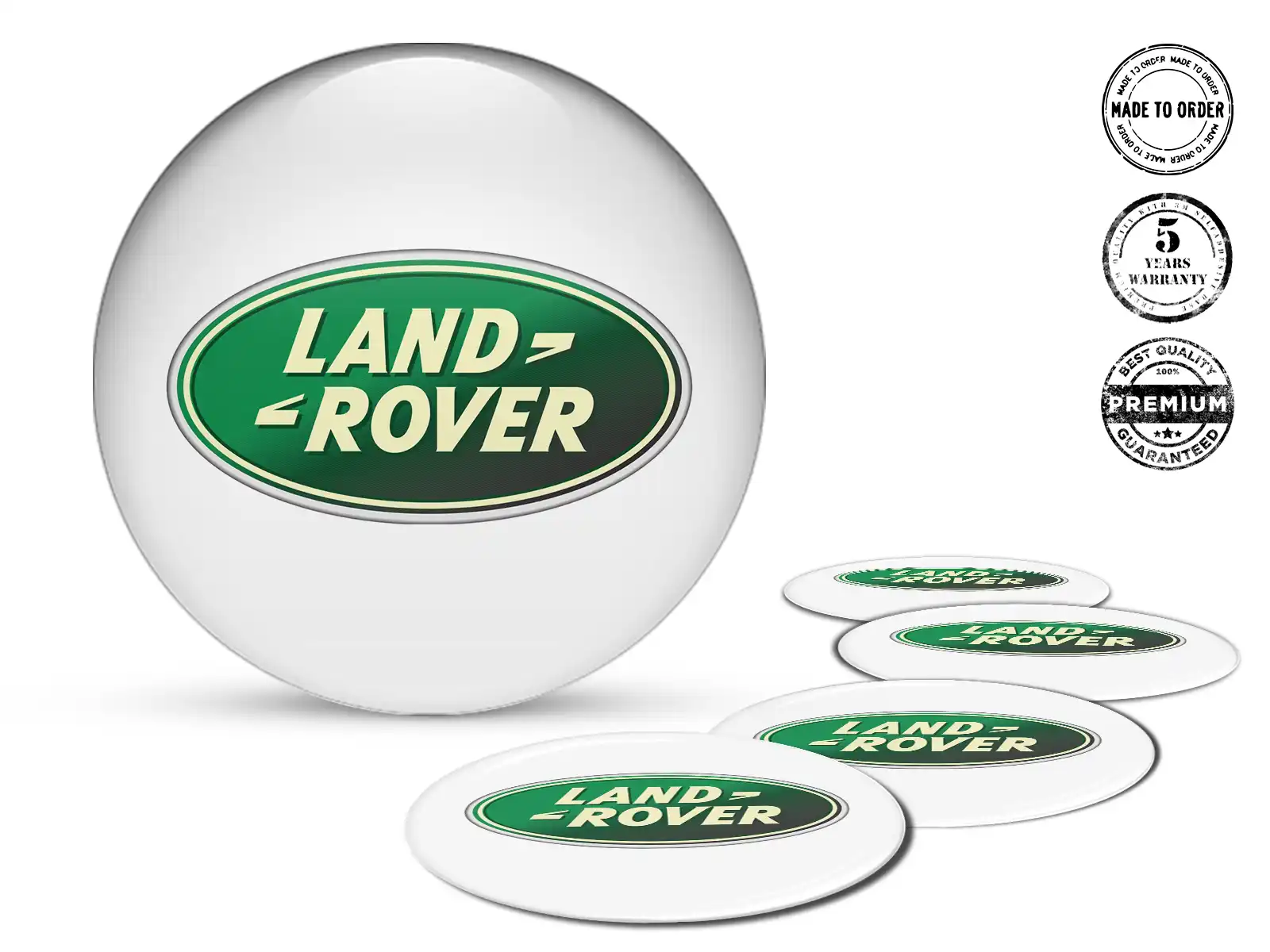 Land Rover Dome Dekoration Stil Individuelle Radplaketten